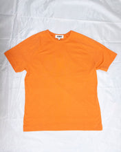 Load image into Gallery viewer, YMC Television Raglan T-Shirt - Orange - flat front
