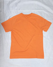 Load image into Gallery viewer, YMC Television Raglan T-Shirt - Orange - flat back
